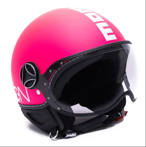 CASCO MOMO DESIGN FIGHTER METAL FUCSIA WHITE TG XXS | eBay