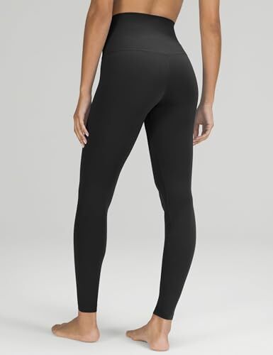 Women Butterluxe High Waisted Workout Leggings Buttery Small 7/8 Length Black - Picture 3 of 6