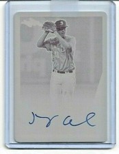 Kolby Allard Printing Plate Auto 2015 Leaf Metal Autographs Magenta Plate