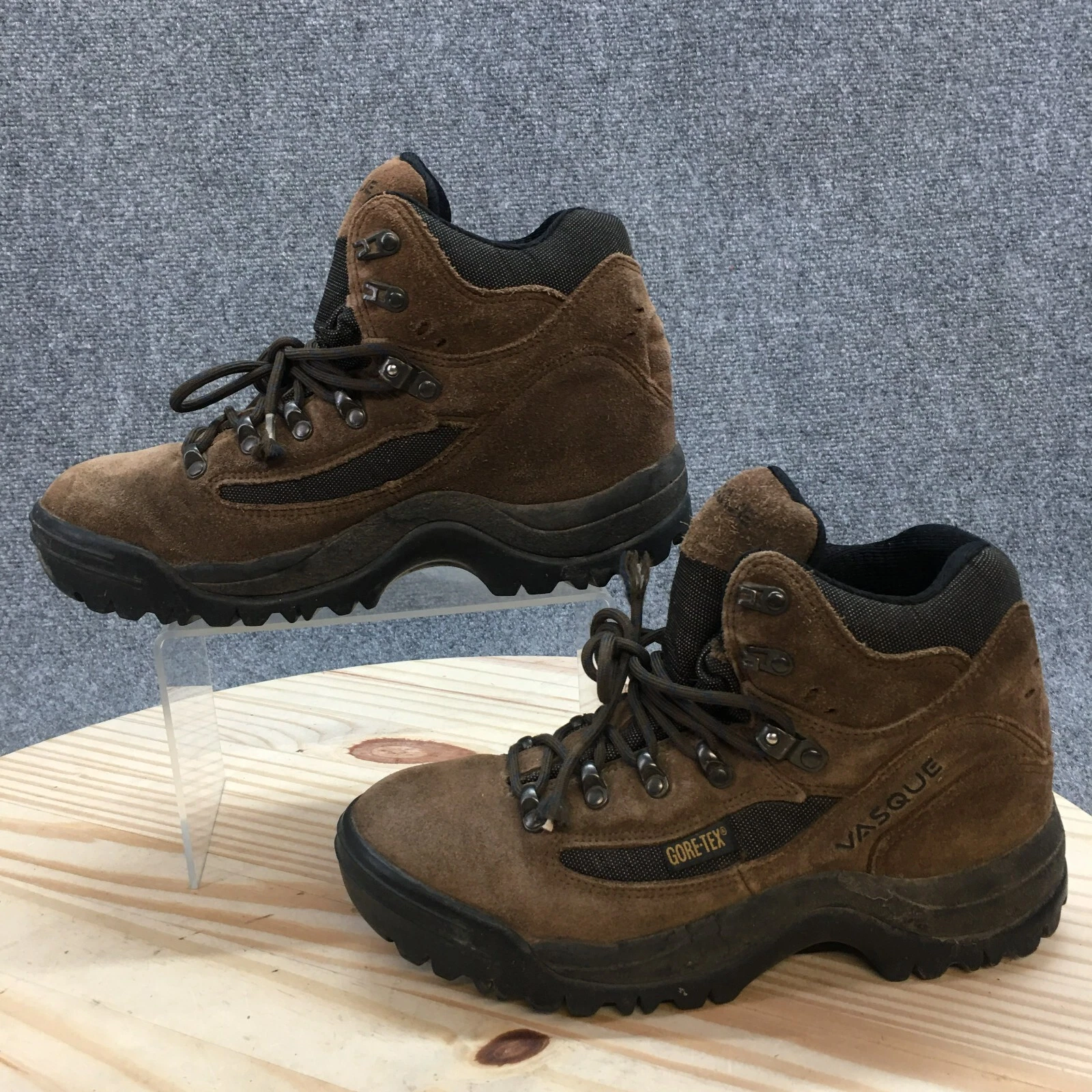 Vasque Hiking Boots Mens 7 Picacho GTX Brown Leather Lace Up Gore-Tex 7427