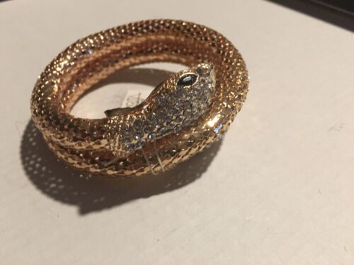 Amrita Singh Crystal snake bracelet new - Picture 2 of 8