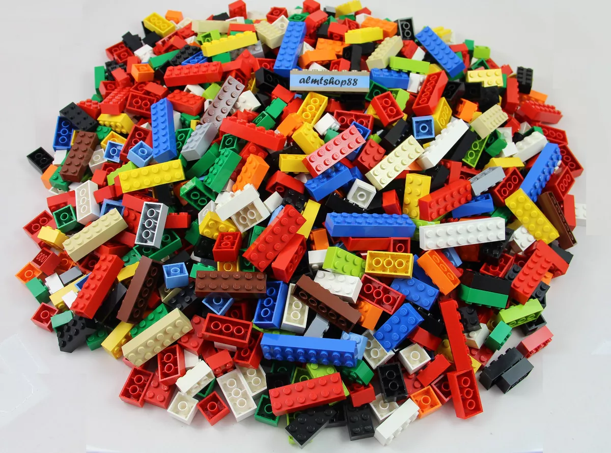 LEGO - Basic Building Bricks 2x2 2x3 2x4 2x6 2x8 Assorted Blocks