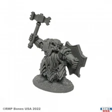 DARK DWARF STRIKER Reaper Miniatures Bones USA: Reaper Legends REM30082 D&D
