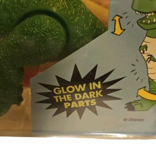 Disney Toy Story Rex Action Figure Thinkway 1995 Glow In Dark Dinosaur 62862 - Picture 5 of 5
