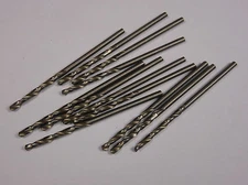 Screw Machine Drills #44 0.086" HSS (12 Pcs)