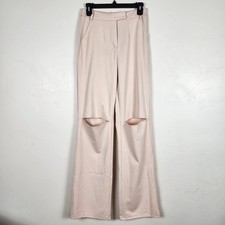 FASHION NOVA All I Ever Wanted Dress Pants Cream/tan Size Small New With Tags