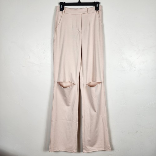 FASHION NOVA All I Ever Wanted Dress Pants Cream/tan Size Small New With Tags