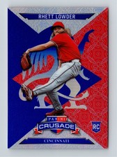 2025 Panini Crusade #44 Rhett Lowder Crusade