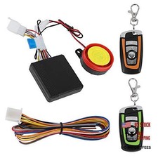 Motorcycle Alarm System, 12V Motorcycle Anti Theft with Remote Control,125ddB