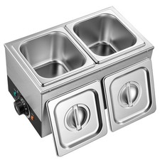 Uimoso Chocolate Melting Machine, 2 Tanks 9 Lbs Commercial Chocolate Warmer