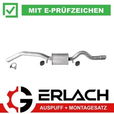 Endschalldämpfer für Mercedes W169 A-Klasse A170 A180 A200 10534