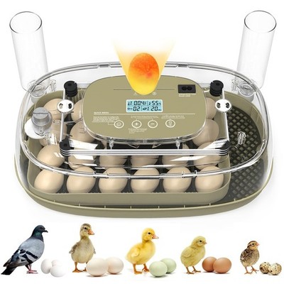 24 Egg Incubator, Incubators for Hatching Eggs with Fully Automatic Turner & ...