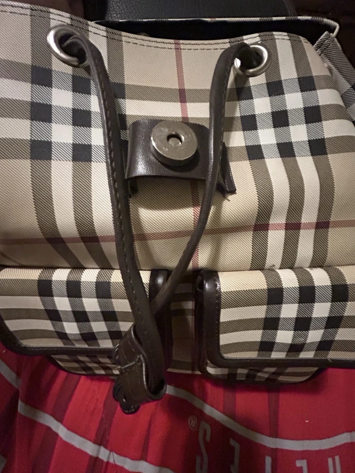 Vintage Burberry Backpack  - Image 3 of 4