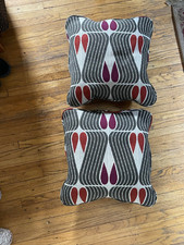 Vintage 1960's Alexander Girard MCM NOS Throw Pillowx