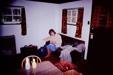 JULY 1977 Cabin Near Lake Louise Banff National Park Alberta Canada Slide CK-A