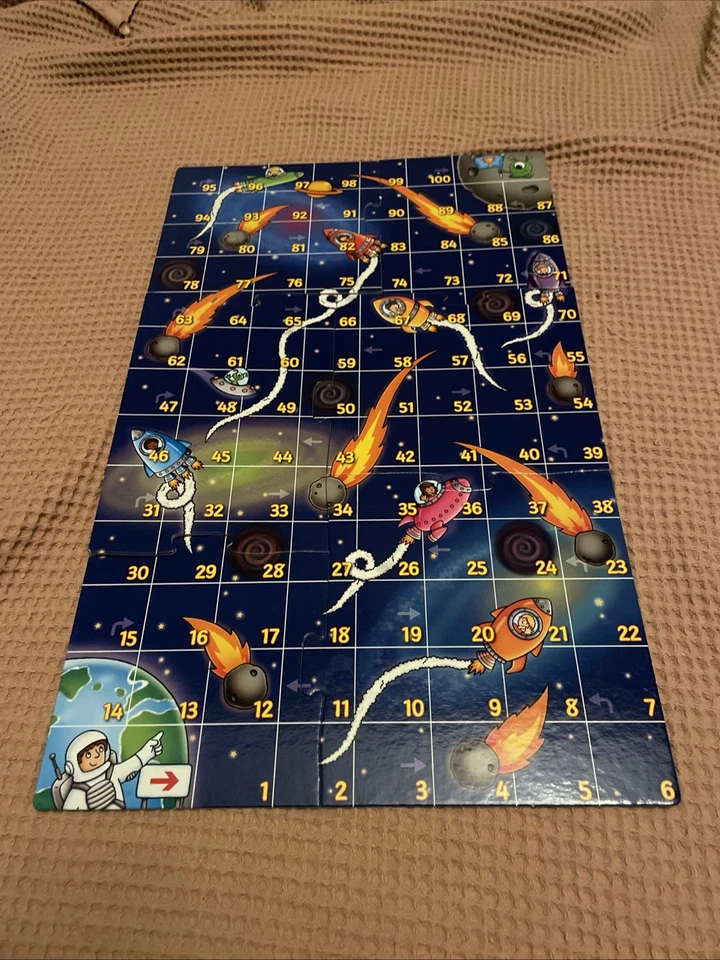 Snakes & Ladders With A Rockets & Comets Theme - Image 3 of 4