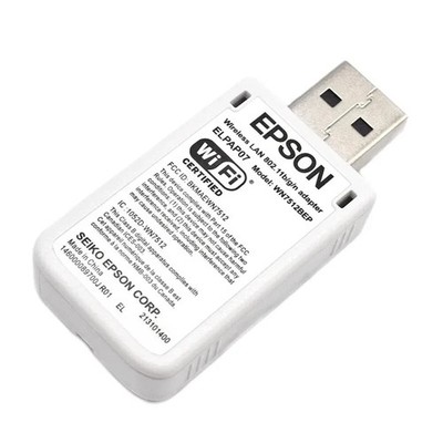 Genuine Epson ELPAP07 Projector Wireless LAN Adapter -compatible models inside-
