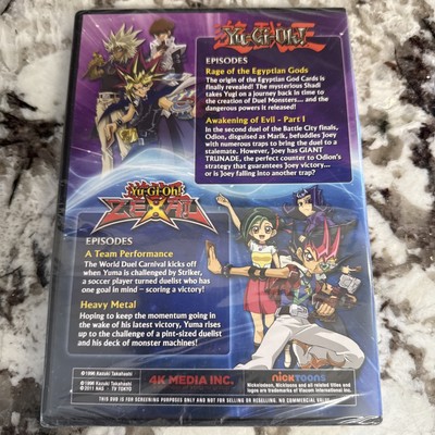 Yu-Gi-Oh! & Yu-GI-Oh! Zexal DVD 4 Full Episodes Brand New Sealed