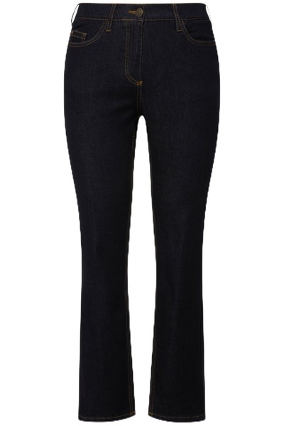 Damen Hosen Klassisch Dark Blue Denim 22 Von Ulla Popken, Jeans, Freizeit-image