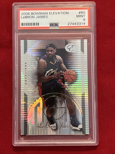 2006 Bowman Elevation LeBron James #80 PSA 9 - Picture 2 of 10