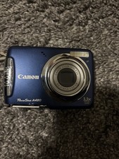 Canon PowerShot A480 10.0MP Digital Camera - Blue no idea if it works 