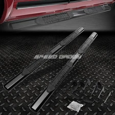 FOR 99-14 CHEVY SILVERADO CREW CAB 4"OVAL BLACK SIDE STEP NERF BAR RUNNING BOARD
