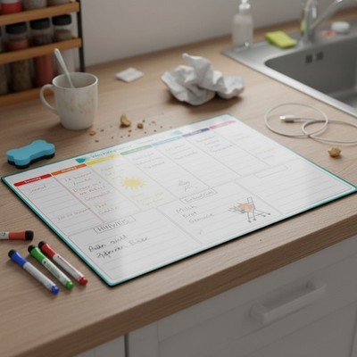 Wochentage Planungstafel Magnetisch Whiteboard Arbeitsplatz