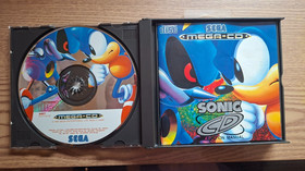 Sonic CD Sega mega cd game complete and Pal compatible