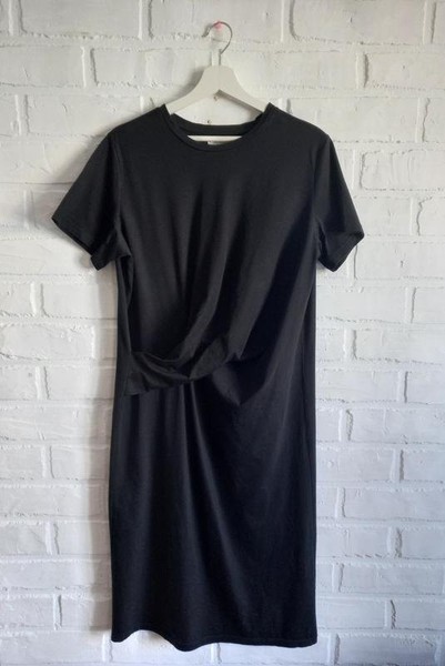 Women Maison Margiela Dress Black Cotton S