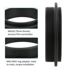 M42-M42 M42x0.75mm 42mm-42mm Male-to-Male Coupling Adapter For Filters WT