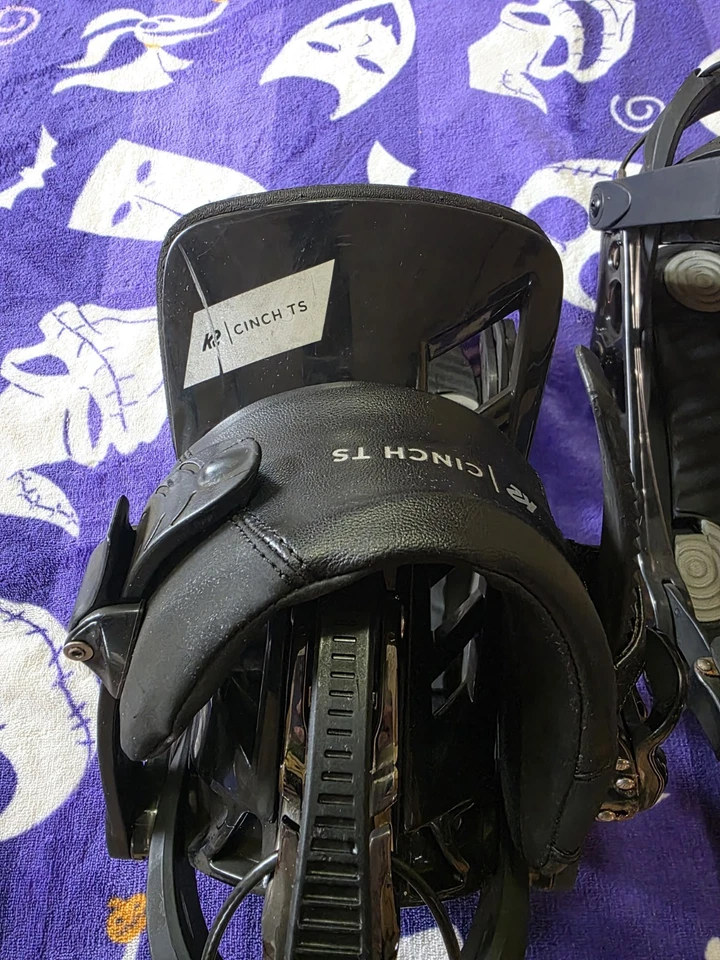 FIJACIONES SNOWBOARD HOMBRE CINCH TS TALLA GRANDE B2004001018 NEGRO Foto 4 de 4