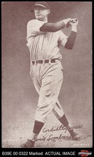 1939 Exhibits Salutations Ernie Lombardi  CY Reds HOF VARIATION  1.5 - FAIR