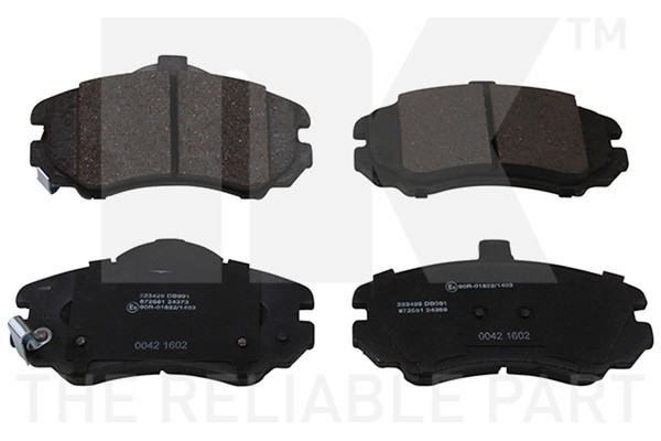 NK Bremsbelagsatz Scheibenbremse 223429 FüR Elantra XD Hyundai 3 Crdi-image