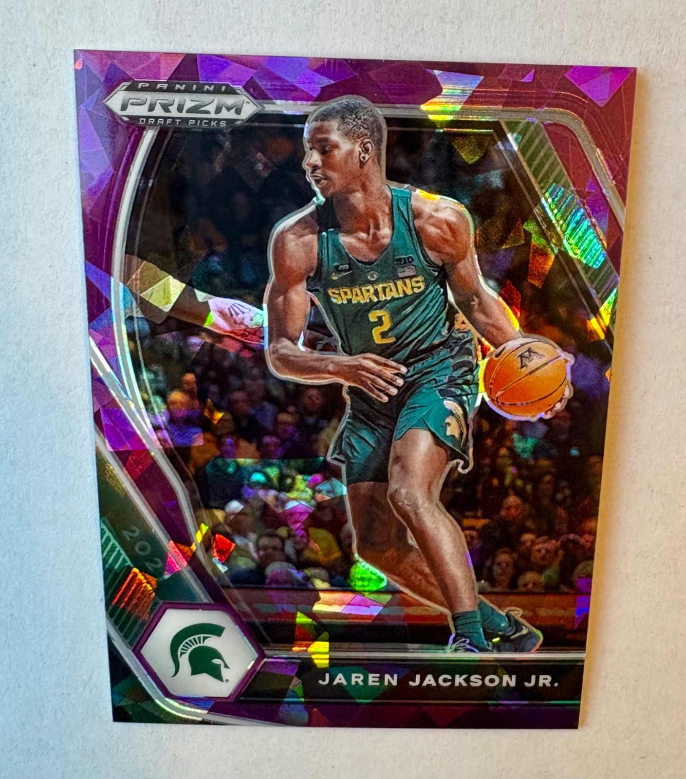 2021 Panini Prizm Draft Picks Jaren Jackson Jr. #31 Purple Ice Prizm /149