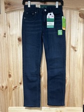 Levi  s 511 Boys Jeans NWT Dark Wash Adjustable Waist Slim Fit Eco Performance