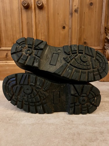 Kammo Tactical Boots Größe UK 7 EU 40 schwarz Leder Patrol Stiefel - Bild 5 von 7