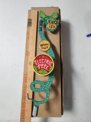 Magic Hat Electric Peel Ipa Beer Tap Handle 12  Keg Pull New Keg Dragon