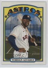 2021 Topps Heritage High Number SP Yordan Alvarez #500 14dq