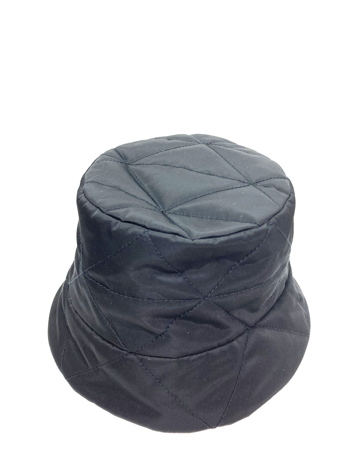 Used Prada Recycled Polyamide Bucket Hat  Unisex Triangle Logo Placket 28942 thumbnail 4