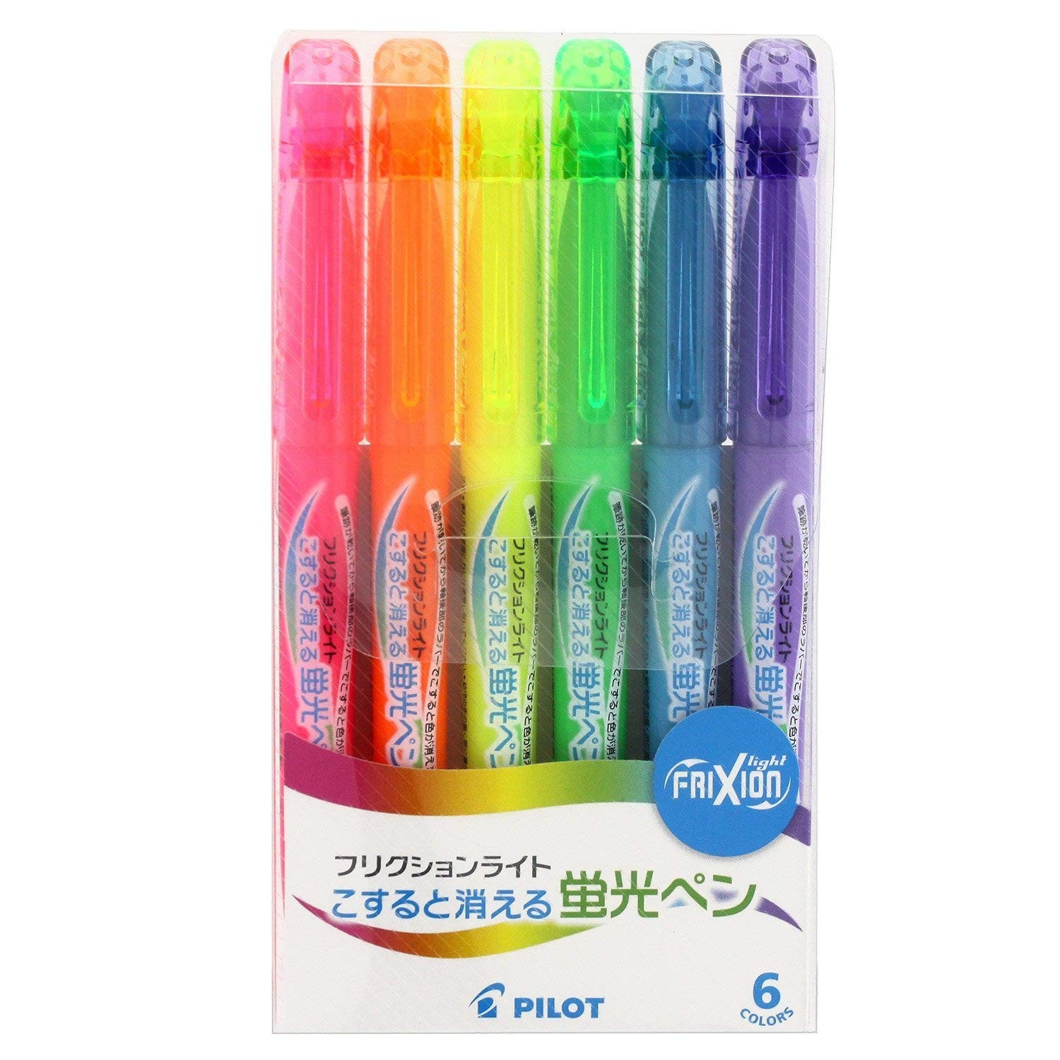 Frixion Light 6color Set 2 Pieces