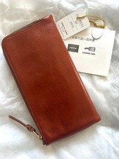 PORTER SOAK Long Wallet  Camel Leather Made in Japan Yoshida & Co • Used