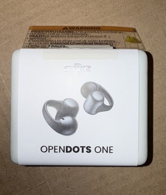 Shokz OpenDots ONE Open-Ear True Wireless Earbuds Dolby (Black) Sealed   