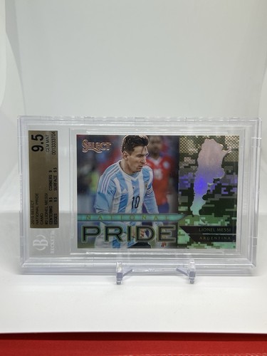 Lionel Messi [Camo Prizm] #2 2015 Panini Select National Pride card