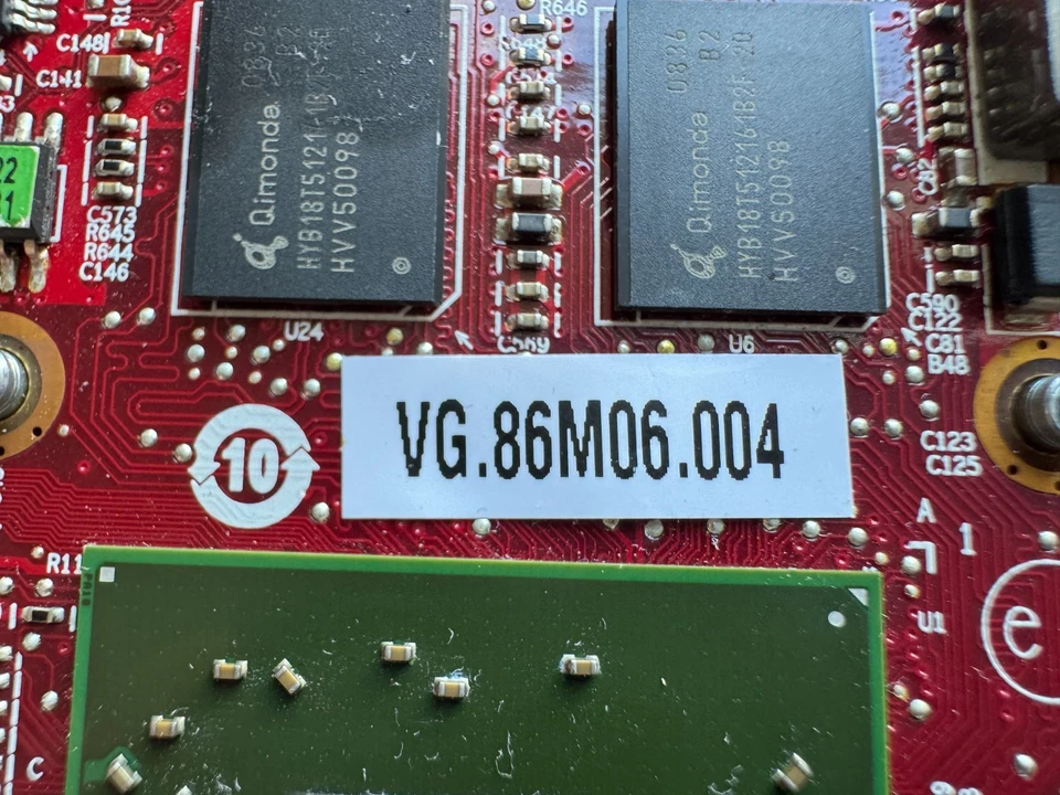 ATI Mobility Radeon HD3650 512MB Video Graphics Adapter Acer Aspire VG.86M06.004 - Image 2 of 3