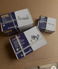 B&Q Goodhome Bathroom Chrome Basin Mixer Bath Filler and Basin Taps £140RRP