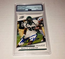 Matt Forte 2008 Press Pass SE #15 Signed Rookie Card Auto PSA RARE A