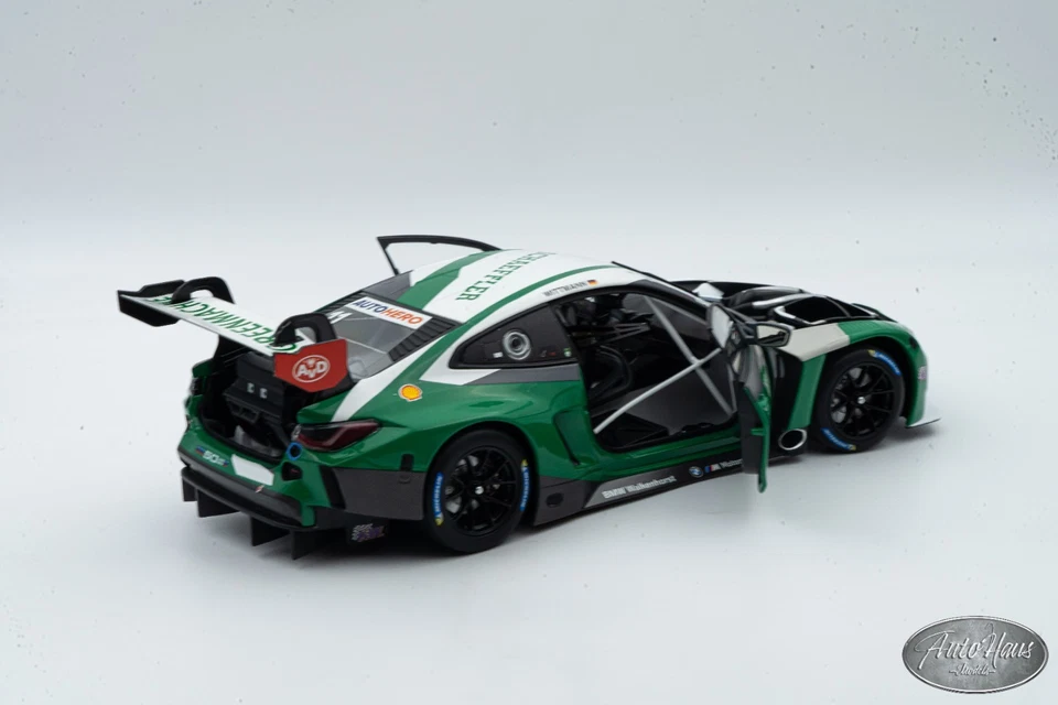 1/18 Minichamps 2022 BMW M4 GT3 #11 Walkenhorst Motorsport DTM - Image 3 of 4
