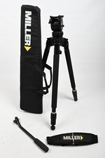 Miller AIR Solo 75 2 Stage Alloy Tripod w/ Head 525