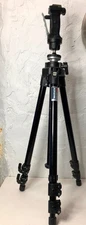 Bogen Manfrotto 3221 Tripod with 3265 Grip Action Ball Head