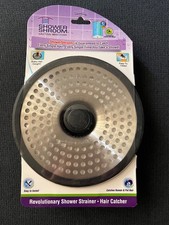 ShowerShroom Ultra Strainer Hair Catcher Drain Protector for Shower Stall Drains